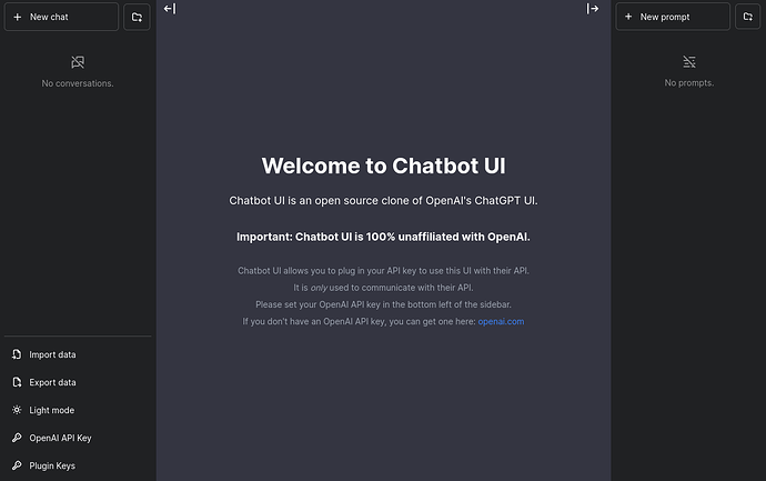Chatbot UI